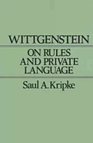 Image of wittgenstein on rules and private language an elementary exposition