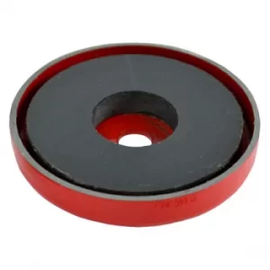 image of Faithfull AMP-0658 Shallow Magnet 70.0 x 6.35mm Power 15.0kg