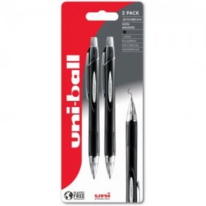 Image of Uni-Ball Jetstream RT SXN-210 BK Plastic Free Packaging PK2