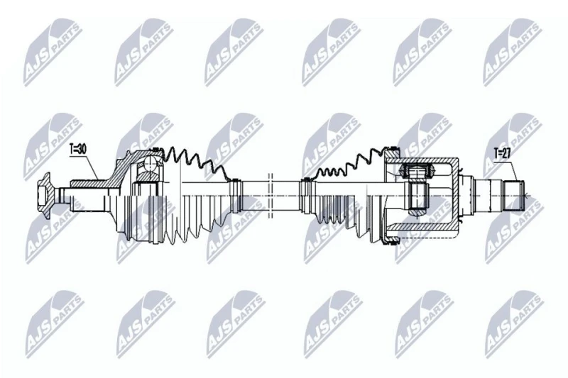 Image of NTY Drive shaft NTY NPW-ME-063