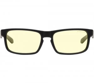 Image of GUNNAR Enigma Computer Glasses - Black & Yellow, Black