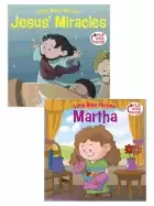 Image of jesus miracles martha flip over book