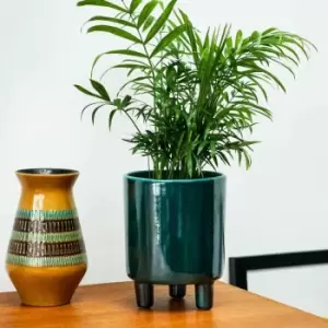 Ivyline Pisa Emerald Planter - H24Cm X D20Cm