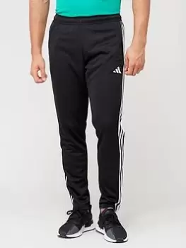 Image of adidas Performance Train Essentials 3-Stripes Training Joggers - Black/White Size M Men