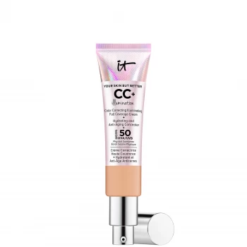 image of IT Cosmetics Your Skin But Better CC+ Illumination SPF50 32ml (Various Shades) - Medium Tan