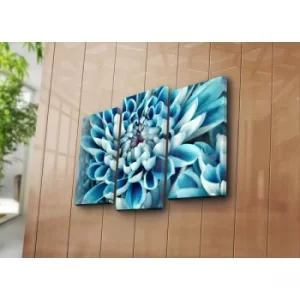 Image of 3KBPAT-40 Multicolor Decorative Canvas Painting (3 Pieces)