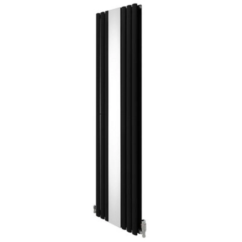 Image of MONSTER-SHOP Monster-shop - Oval Panel Radiator With Mirror 1800mm x 500mm & trv Chrome 5055986194149