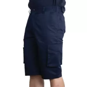 image of Tuffsafe Cargo Shorts Navy 32"