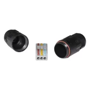 Image of Zink 3-Pole Fast Fit Connector Cable Connector Black