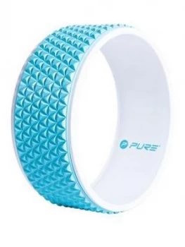 image of Pure2Improve Yoga Wheel - Blue/White