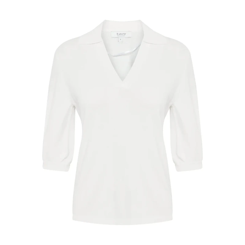 Image of b.Young Womens polo shirt b.young Mmorla Blanc Female XS