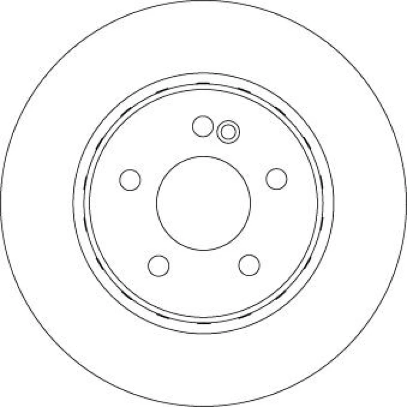 Image of Brake disc TRW DF6646S