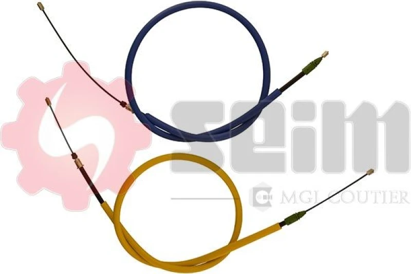 Image of Handbrake cable SEIM 804940