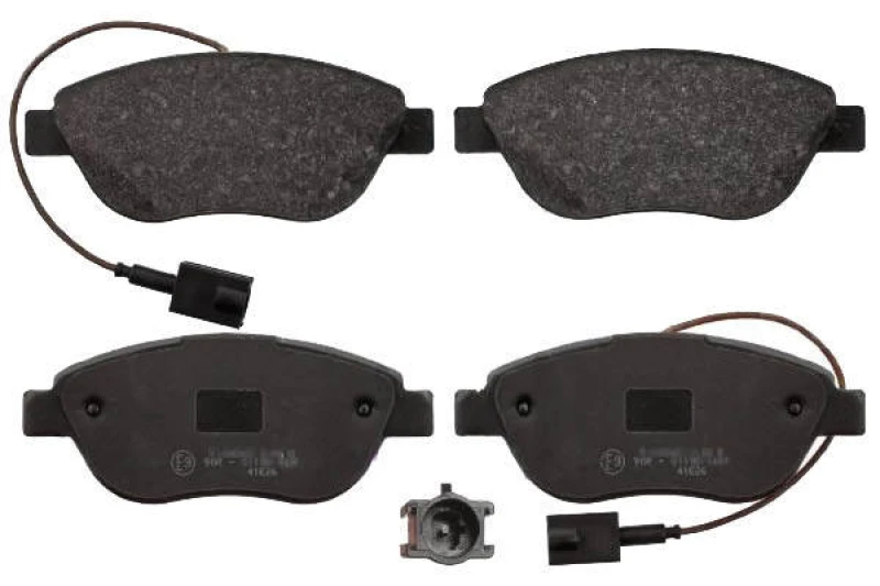 Image of Blue PRINT ADL144213 Brake pad set Front Axle, incl. wear warning contact Brake Pad Set,disc brake (402)
