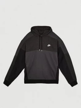 Image of Nike Sportswear Plus Size Overhead Hoodie - Black