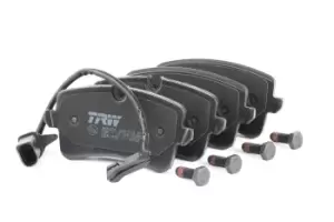 Image of TRW Brake pad set AUDI,PORSCHE GDB1902 4G0698451,4G0698451A,4G0698451B 4G0698451C,4G0698451H,4G0698451J,8K0698451B,4G0698451,4G0698451A,8K0698451B
