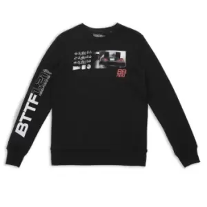 Image of Back To The Future 88MPH Sweatshirt - Black - L - Black