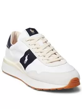 Image of Polo Ralph Lauren Train Runner Trainers, White, Size 12, Men