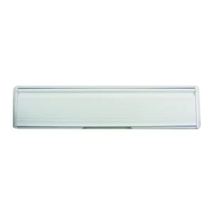 Image of uPVC Letter Box 300mm width Black Sleeve