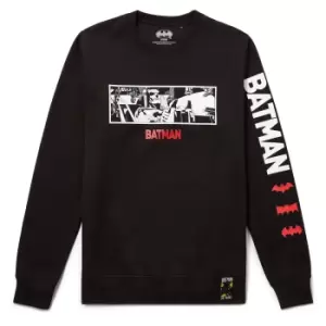 image of Batman 80th Anniversary Batmobile Sweatshirt - Black - L