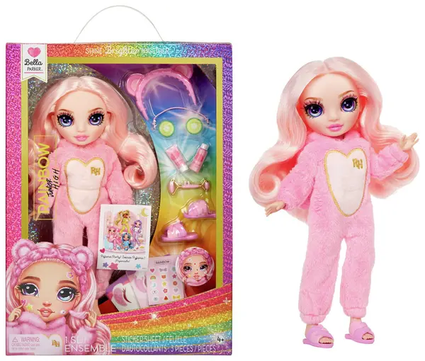 Image of Rainbow High Junior High PJ Party Doll - Bella (Pink) - 27cm