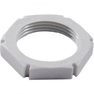 Image of Locknut M12 Polyamide Black Wiska EMUG M12 RAL 9005
