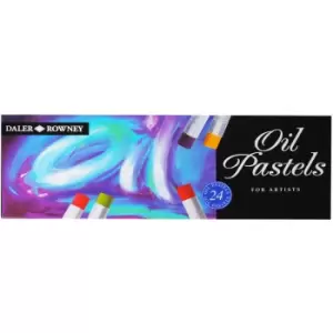 Image of Daler Rowney - Daler-Rowney Artists Oil Pastel Set 24