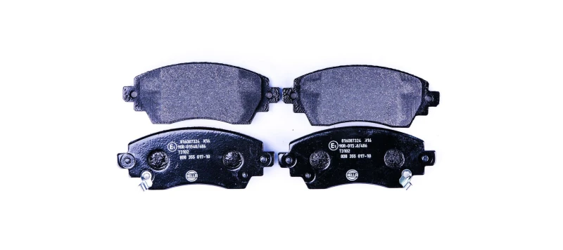 Image of HELLA Brake pad set HELLA 8DB 355 017-101