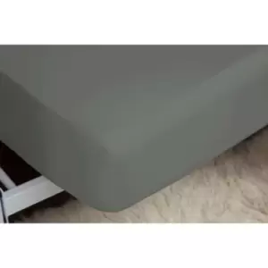 Image of Easy Care Fitted Sheet Single 15" Box Grey