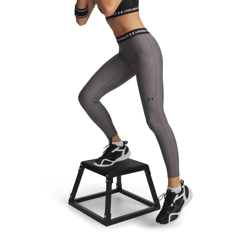 Image of Under Armour UA HeatGear Legging Ld63 Charcoal/Black female 8 (XS)