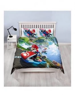 Image of Mario Gravity Double Duvet Cover Set, Multi