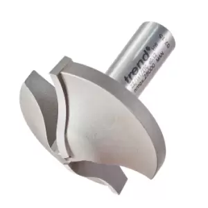 image of Trend Large Flat Roman Ogee Router Cutter 50mm 6.5mm 1/2"