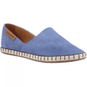 Image of Hush Puppies Womens Mim Suede Slip On Flat Espadrille Shoes UK Size 3 (EU 36)