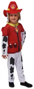 Image of PAW Patrol Marshall Fancy Dress Costume 3 4 Years
