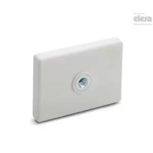 Image of ELESA Retaining Magnet-RMS-ND-43X31-1-WT