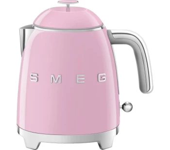 image of SMEG 50's Retro Style Mini KLF05PKUK Jug Kettle - Pink