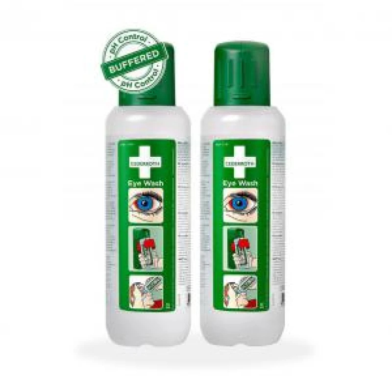 Image of Cederroth 500Ml Eyewash Bottle pack 2
