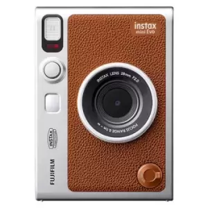 image of instax mini Evo Instant Camera in Brown