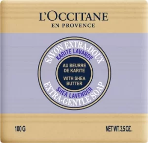 Image of LOccitane Shea Butter Lavander Soap 100g