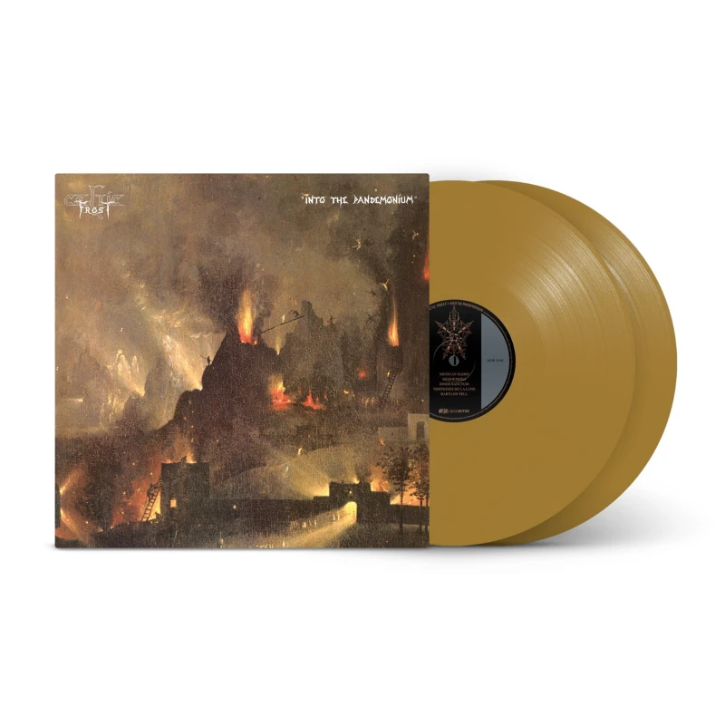 Image of Celtic Frost Into The Pandemonium - Gold Vinyl - Sealed 2023 UK 2-LP vinyl set NOISE2CLP012