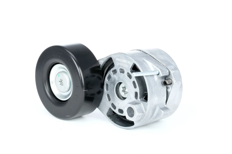 Image of RIDEX 310T0201 Tensioner Pulley with fuse Tensioner Pulley,v-ribbed belt (310)