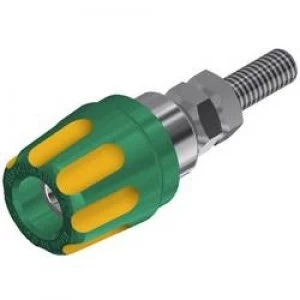 Image of Pole terminal Yellow green 16 A SKS Hirschmann PK 10 A