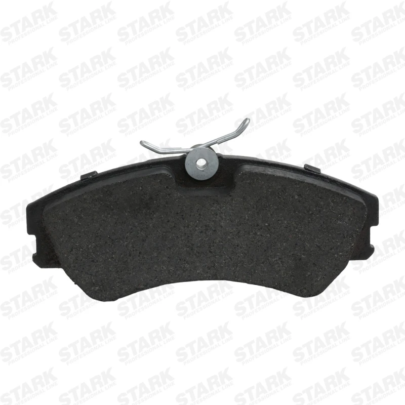 Image of STARK SKBP-0010364 Brake pad set Front Axle, excl. wear warning contact, with anti-squeak plate Brake Pad Set,disc brake (402)