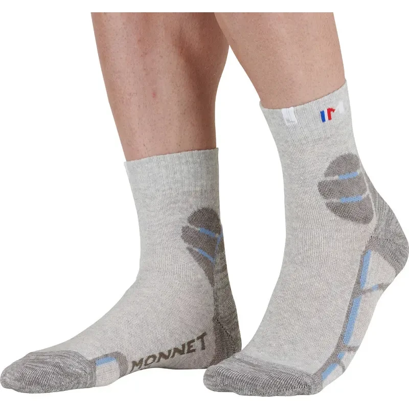 Image of Monnet Football Socks Monnet Mid Lin Gris Unisex 35/36 TKLINMID-1610