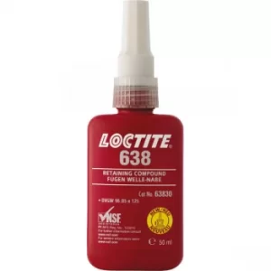 Image of Loctite 1803365 638 High Strength Fast Cure Retaining Compound 50ml