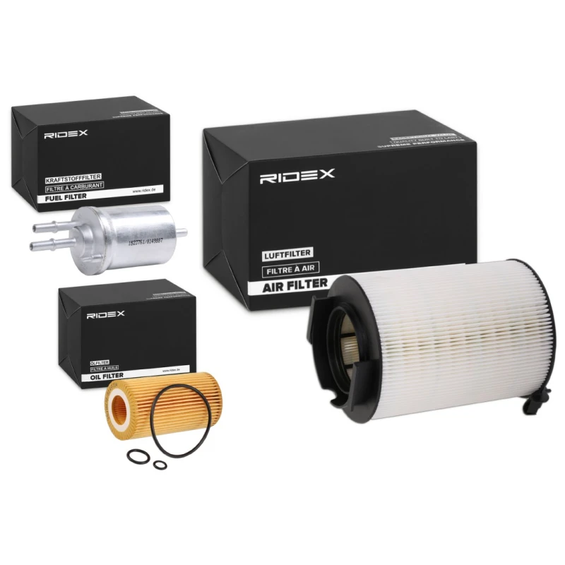Image of RIDEX 4055F22785 Filter Set with gasket/seal Filter Set (4055)