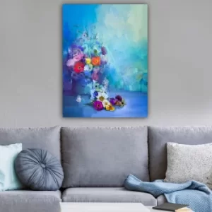 Image of 461806588_70100 Multicolor Decorative Canvas Painting