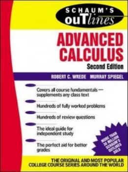 Image of Schaums Outline of Theory and Problems of Advanced Calculus by Robert C Wrede Paperback