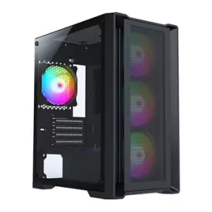 image of CiT Vento Micro-ATX Black PC Gaming Case