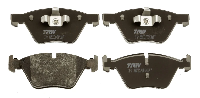 Image of TRW GDB1662 Brake pad set prepared for wear warning indicator Brake Pad Set,disc brake (402)